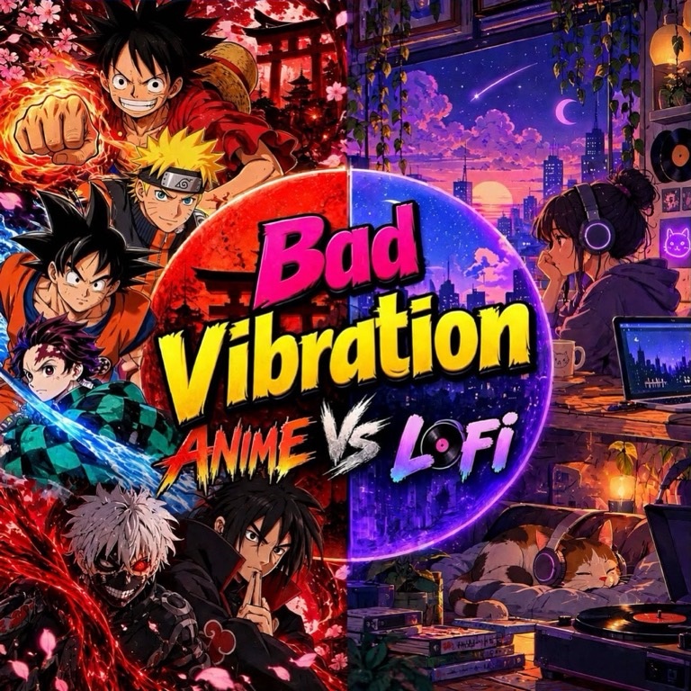 Bad Vibration Anime vs Lofi Series