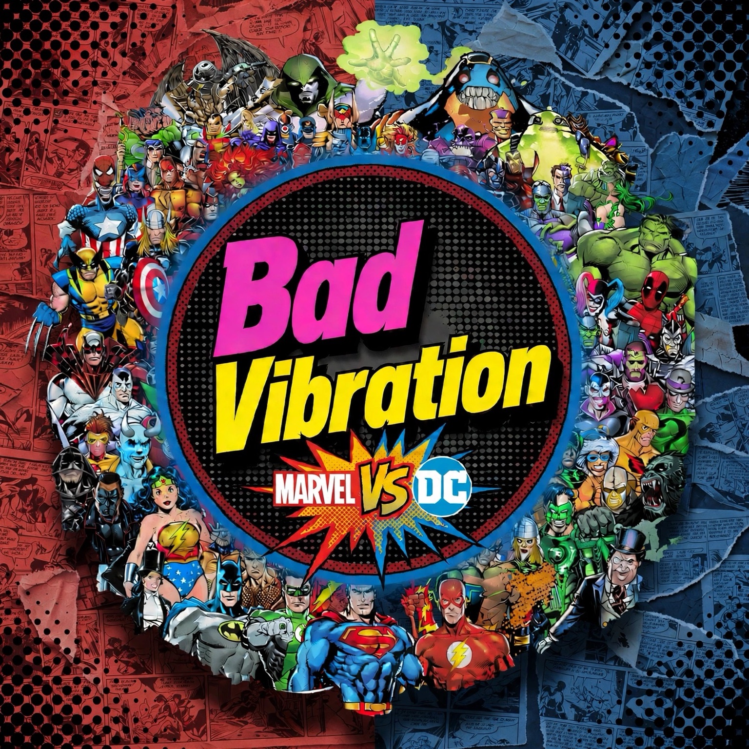 Bad Vibration Marvel vs DC Series